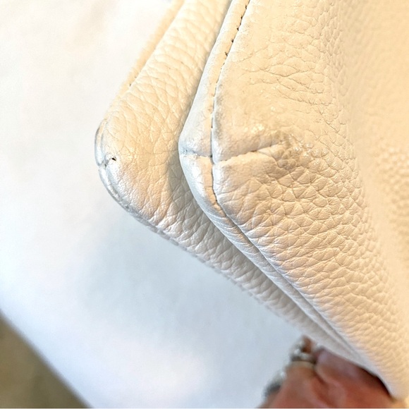 Kate Spade New York Women's Polly Medium Double Gusset Cross Body Bag off White - Picture 11 of 16